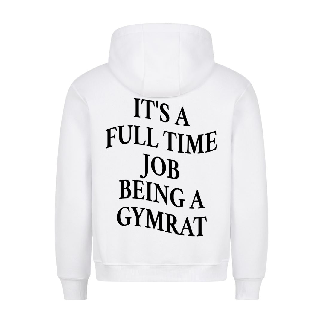 Fuldtidsjob (backprint) hættetrøje