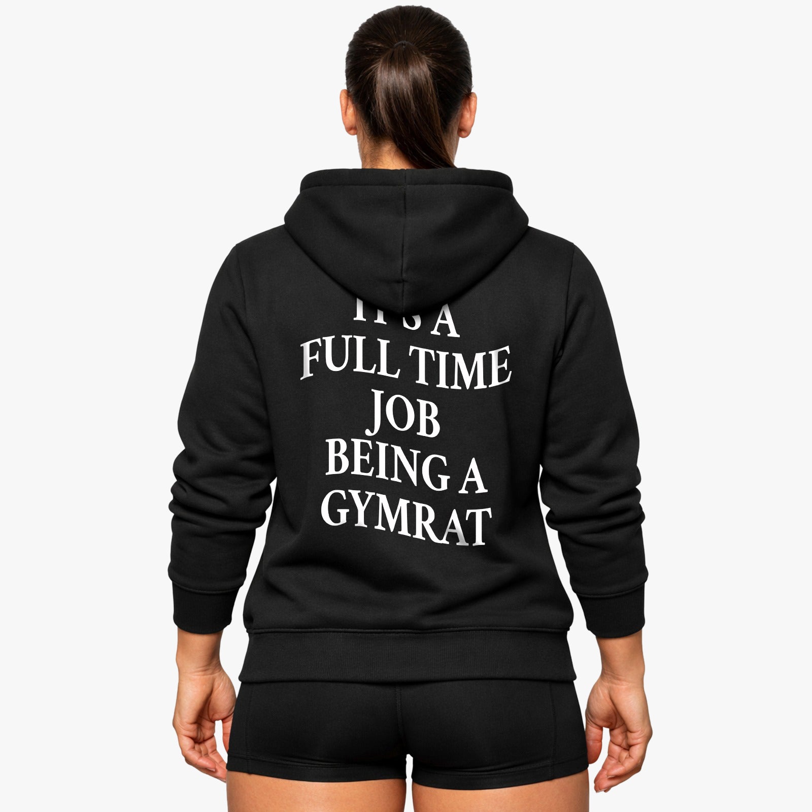 Fuldtidsjob (backprint) hættetrøje