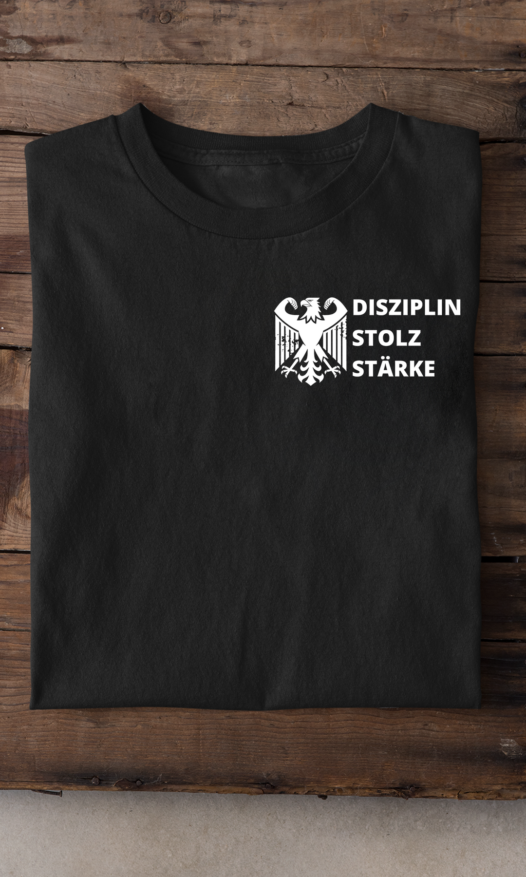 Disciplin stolt styrke t-shirt