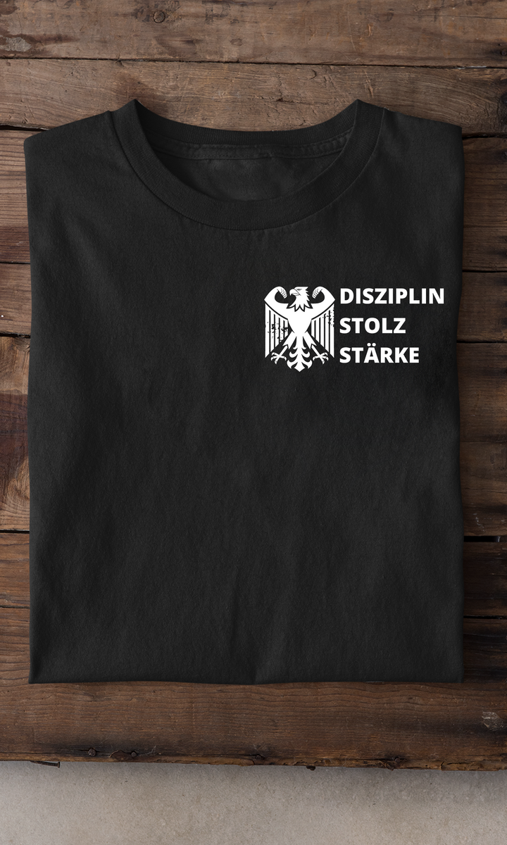 Disciplin stolt styrke t-shirt