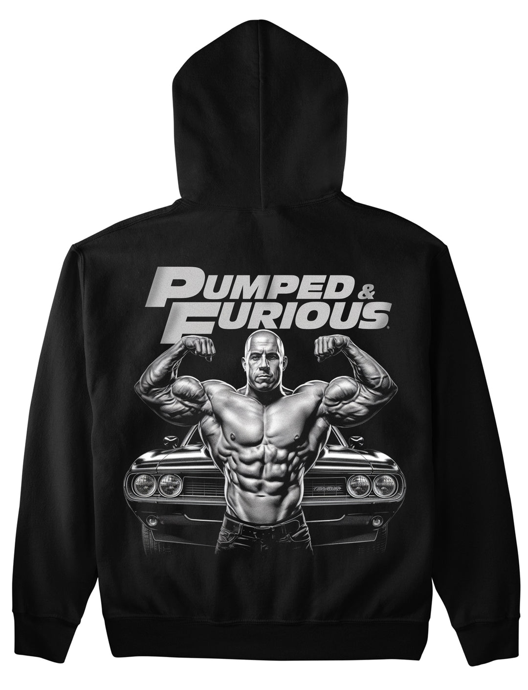 Pumpet & Furious (Bagtryk) Hættetrøje