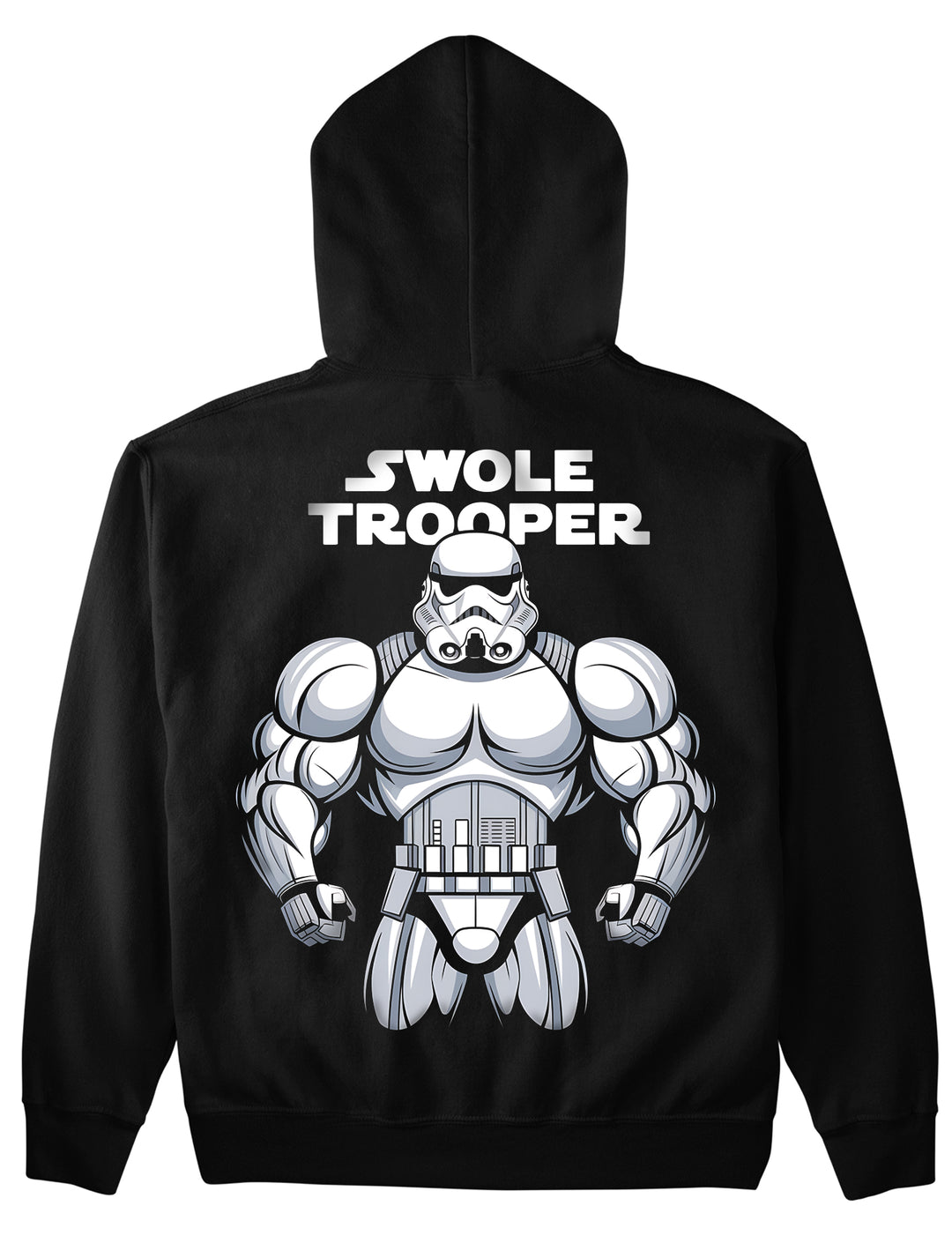 Swole Trooper (backprint) hættetrøje