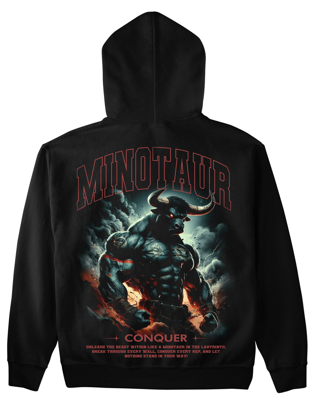 Minotaur (backprint) Hoodie