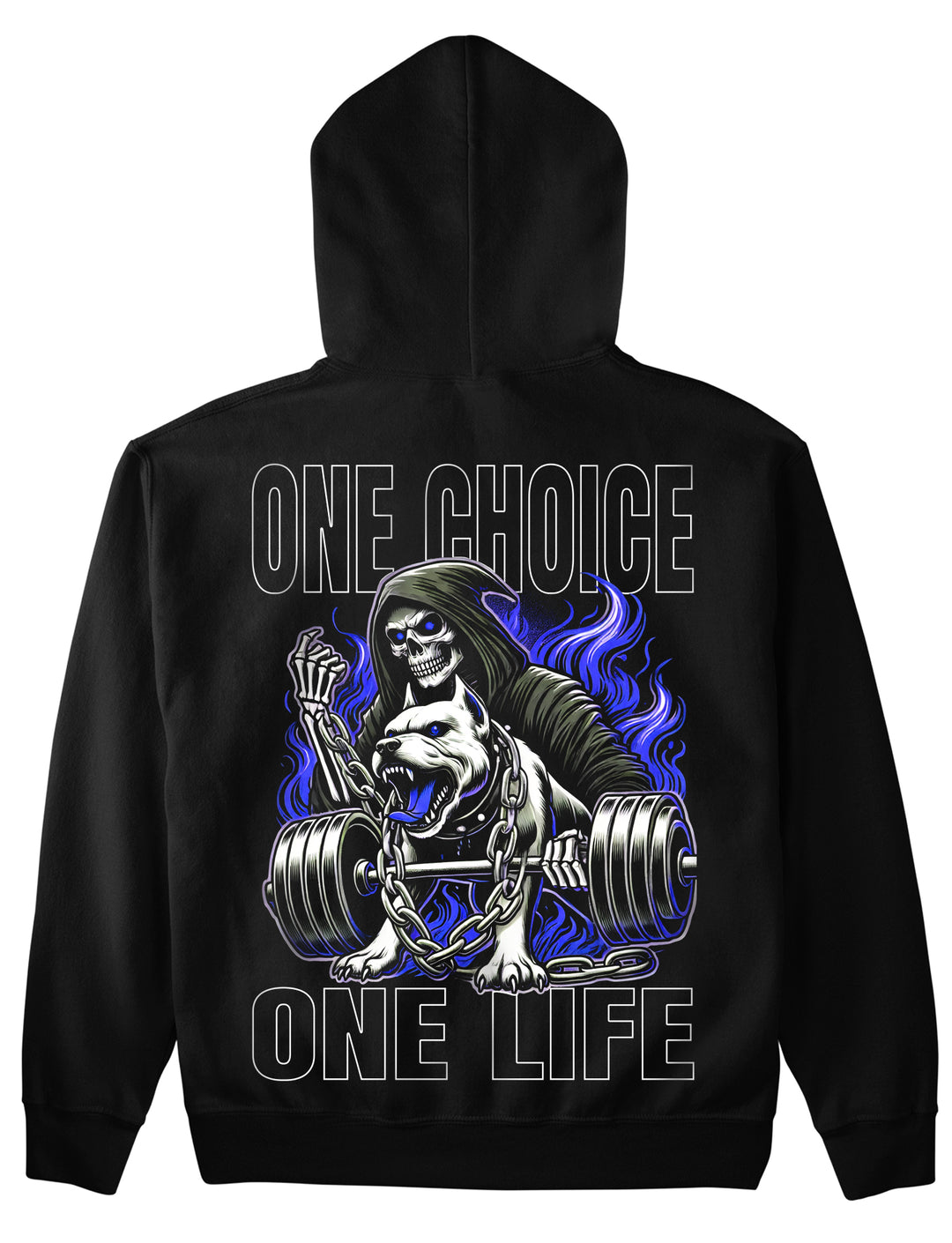 Et valg (backprint) hoodie