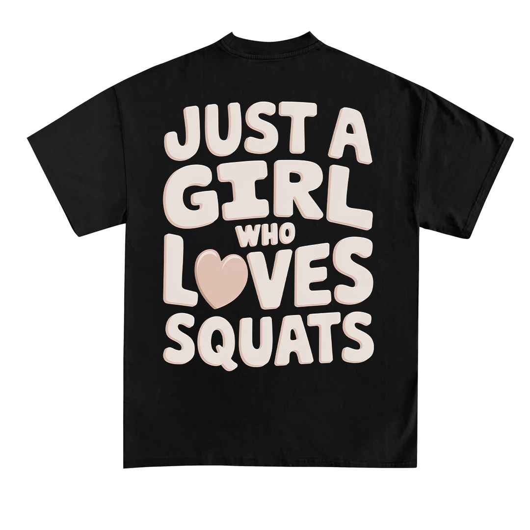 Bare en pige (backprint) t-shirt