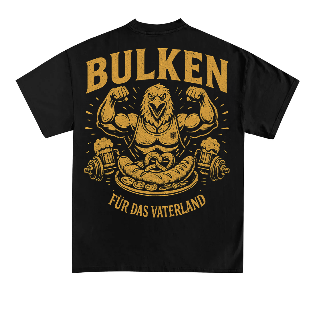 Bulken til faderlandet (backprint) t-shirt