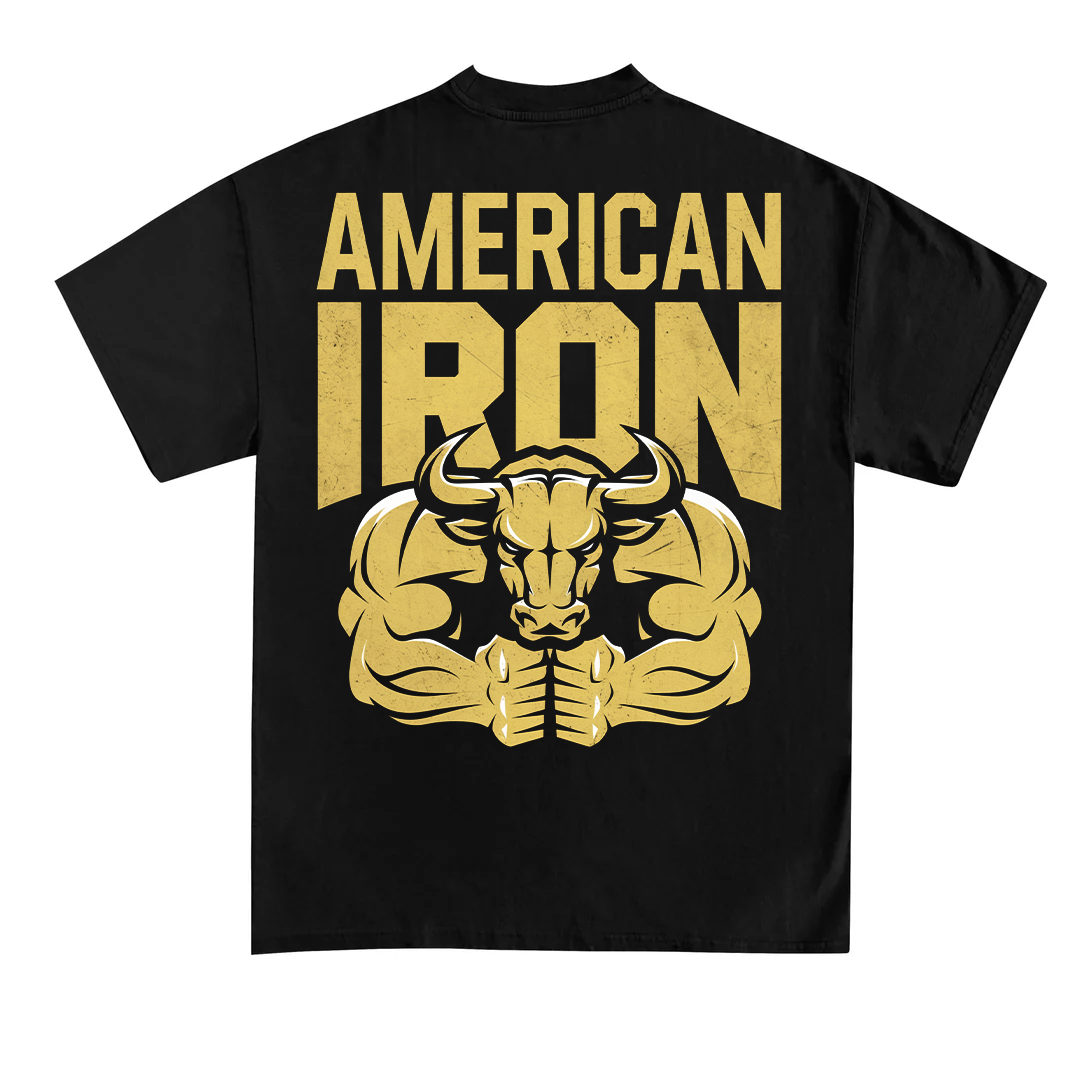 American Iron (Backprint) T-shirt