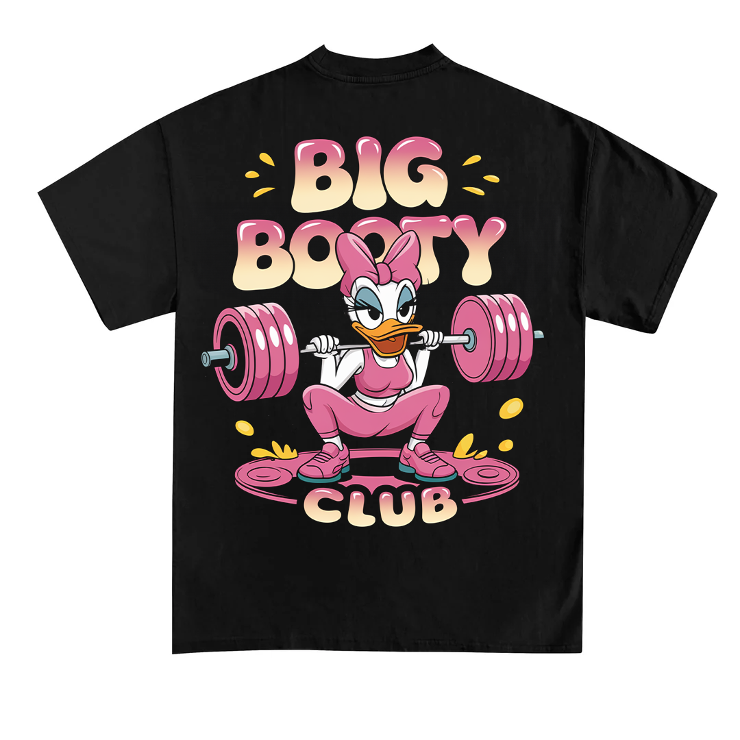 Big Booty Club (backprint) T-shirt