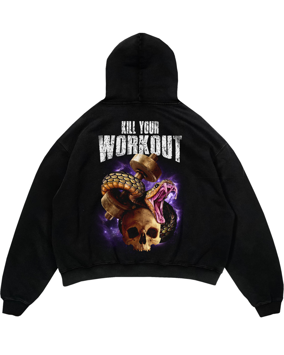 Kill your Workout Oversized (Backprint) Hoodie