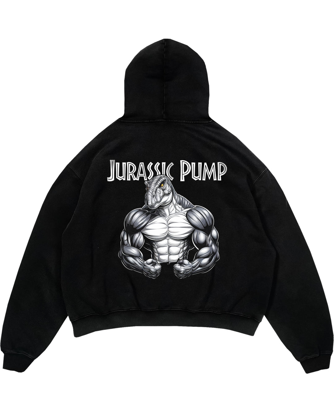 Jurassic Pump Outized (Backprint) Hoodie