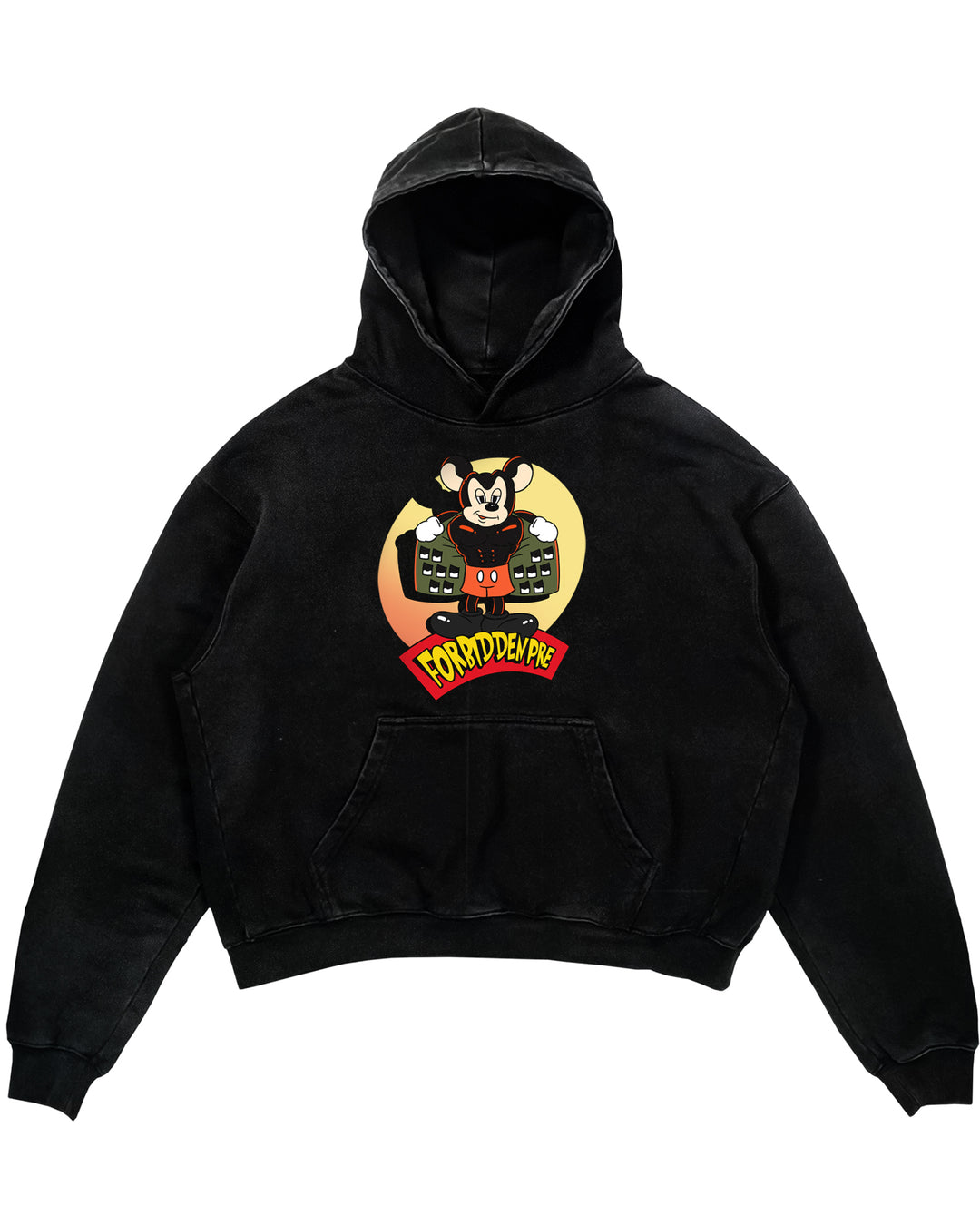 Forbidden Pre Over Overdized Hoodie
