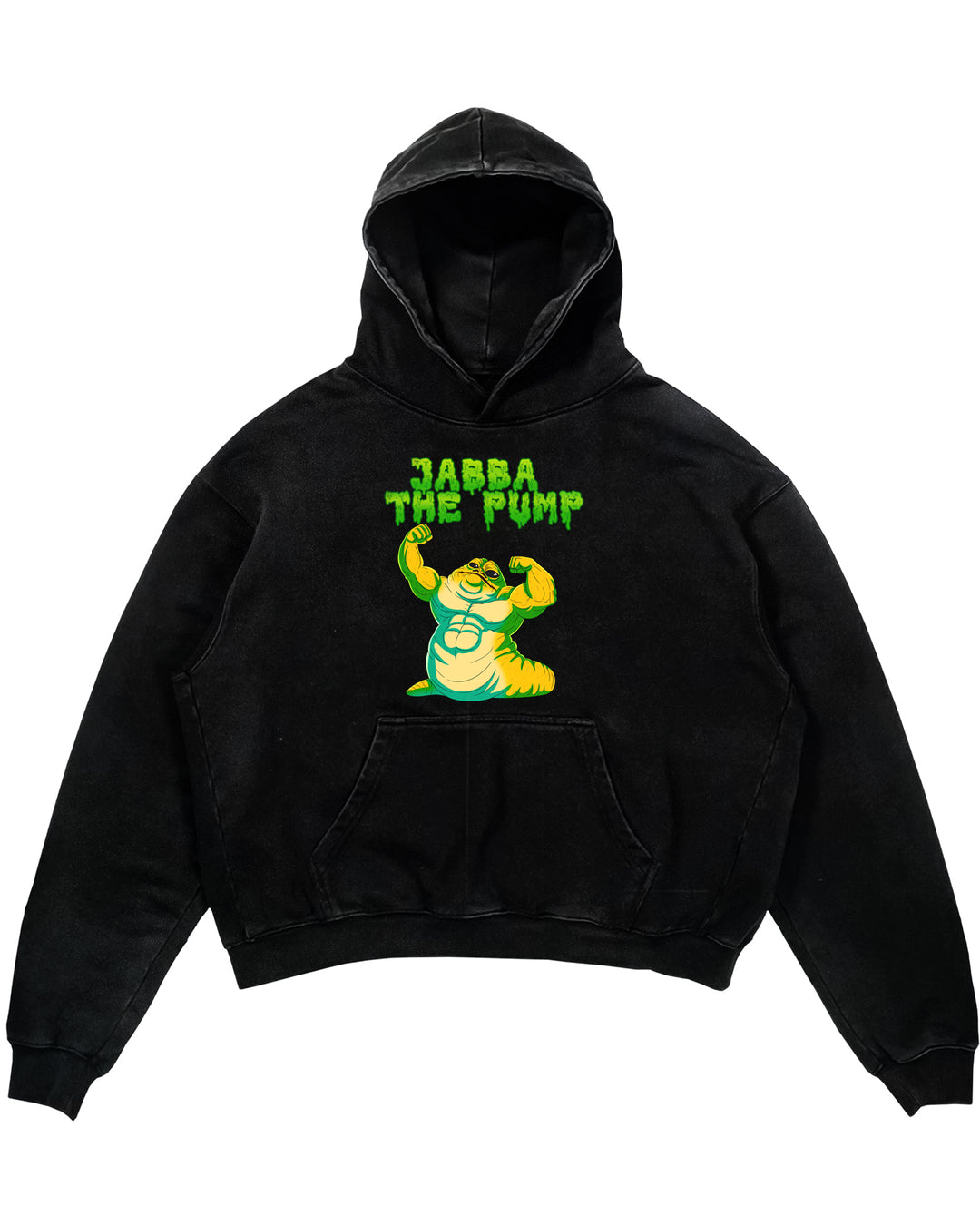 Jabba pumpen overdimensioneret hættetrøje