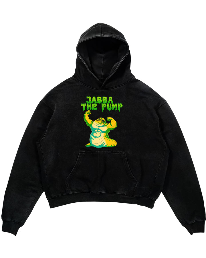 Jabba pumpen overdimensioneret hættetrøje