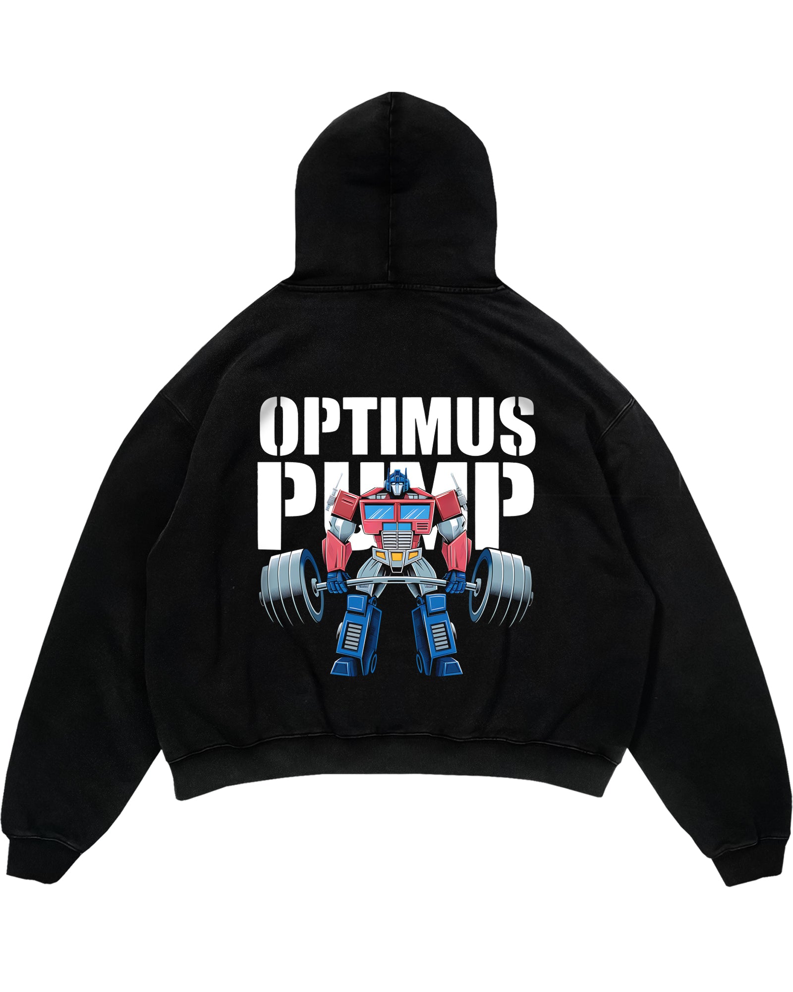 Optimus Pump Outized (Backprint) Hoodie