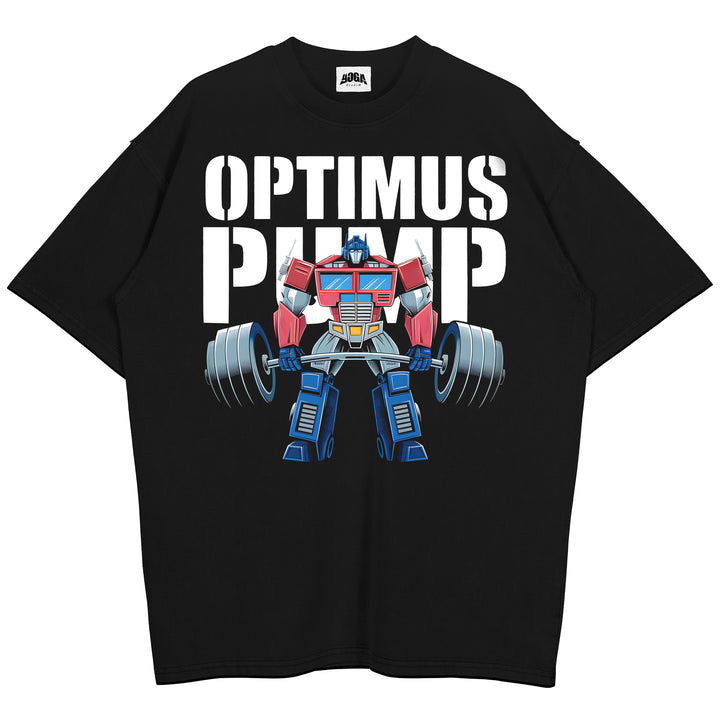 Optimus pumpe overdimensioneret skjorte
