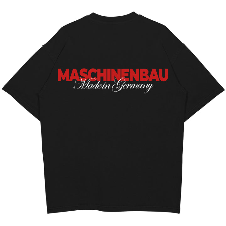 Maskinteknik overdimensioneret (backprint) shirt