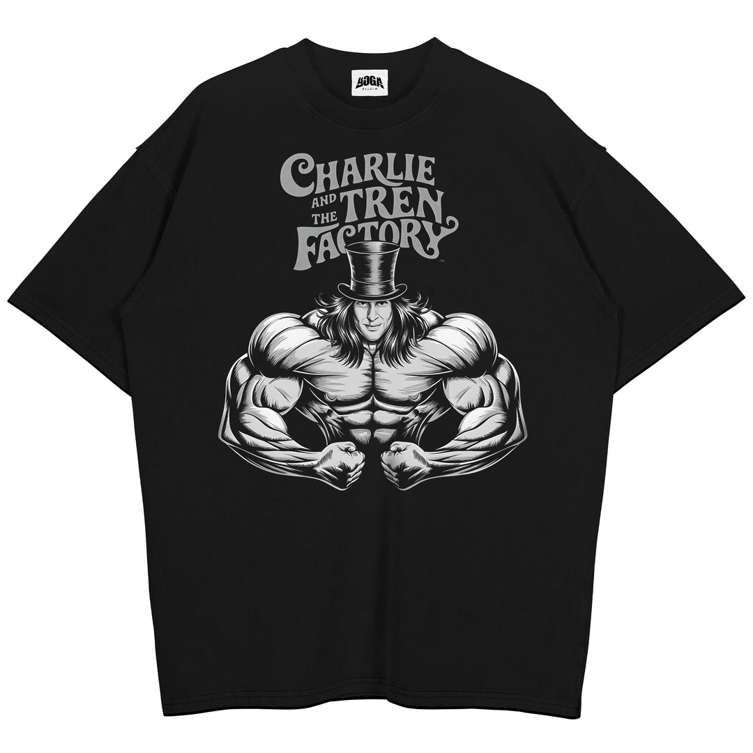 Charlie og Tren Factory store skjorte