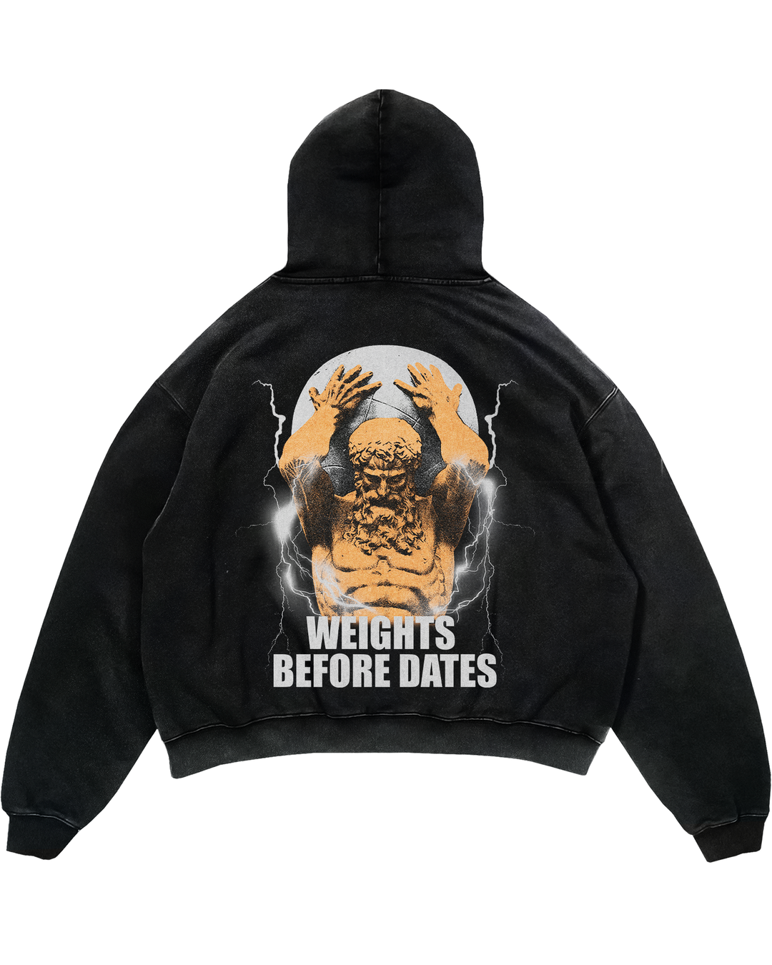 Weights before dates Oversized Hoodie