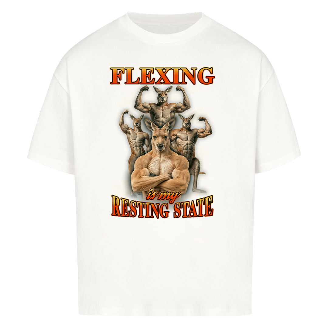 Faderland overdimensioneret (backprint) shirt