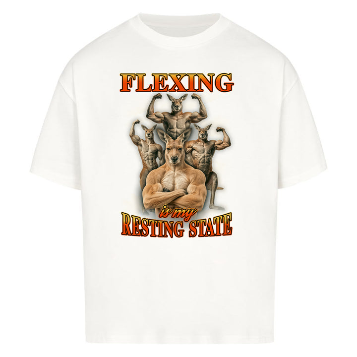 Faderland overdimensioneret (backprint) shirt