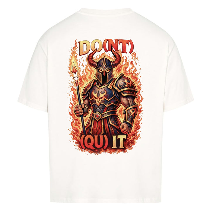 Faderland overdimensioneret (backprint) shirt