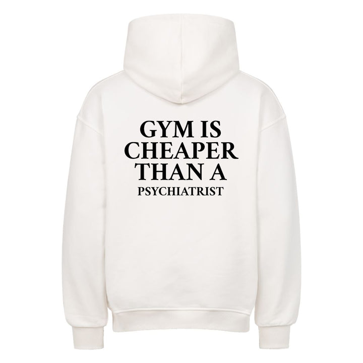 psykiater overdimensioneret (backprint) hættetrøje