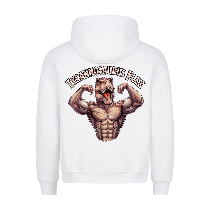 Tyrannosaurus flex (backprint) hættetrøje