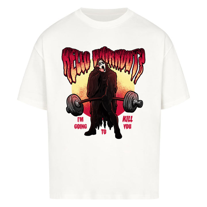 Hej træning overdimensioneret skjorte