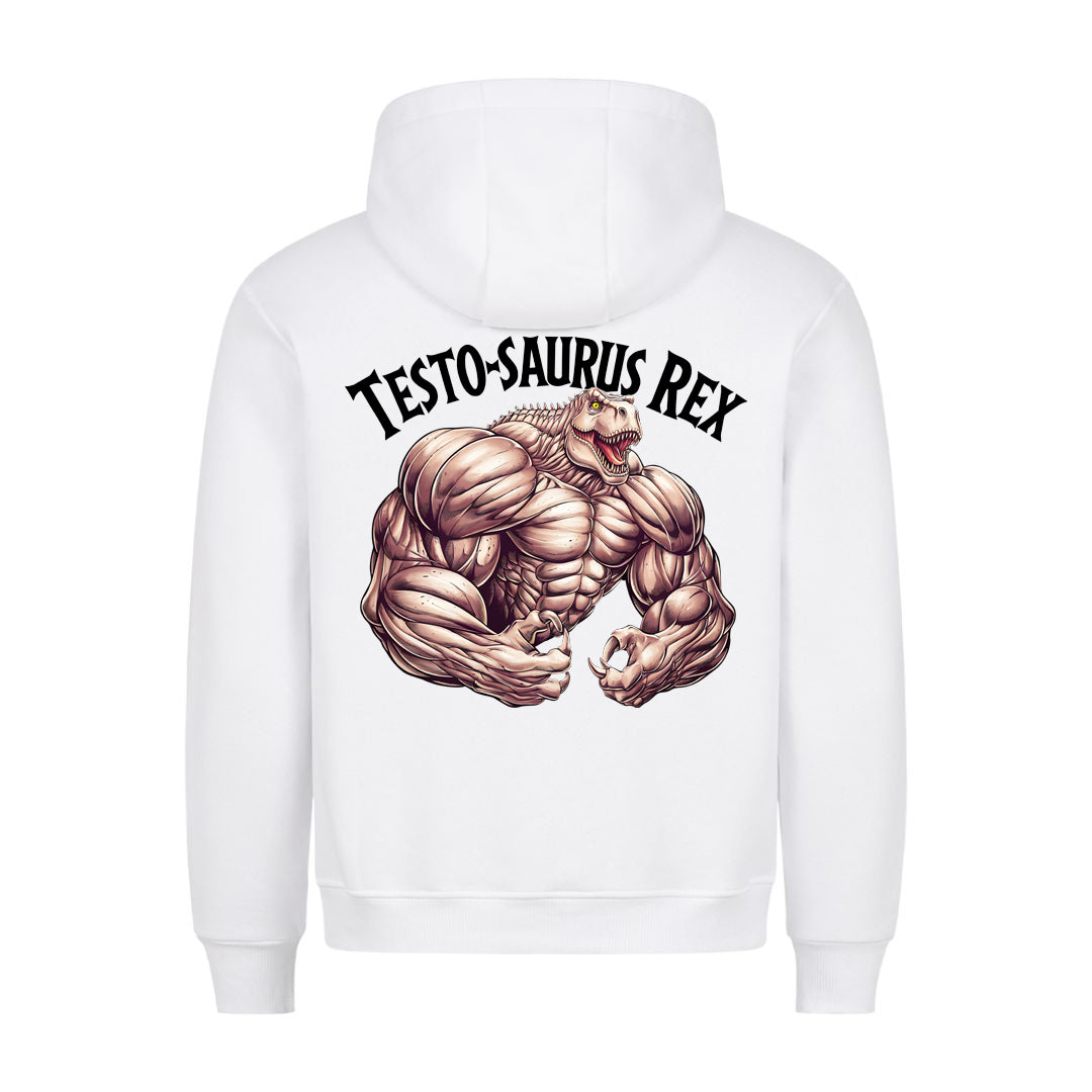 Testo-saurus rex (backprint) hættetrøje