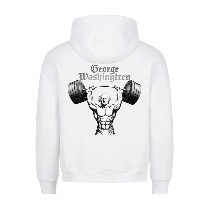 george Washington (Back Print) Hoodie