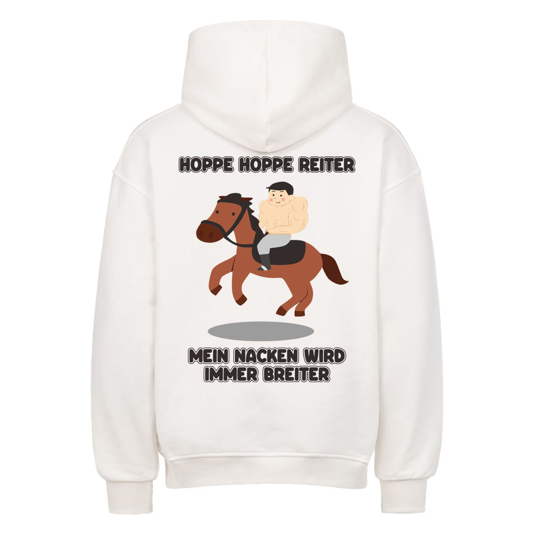 Rider overdimensioneret (backprint) hættetrøje