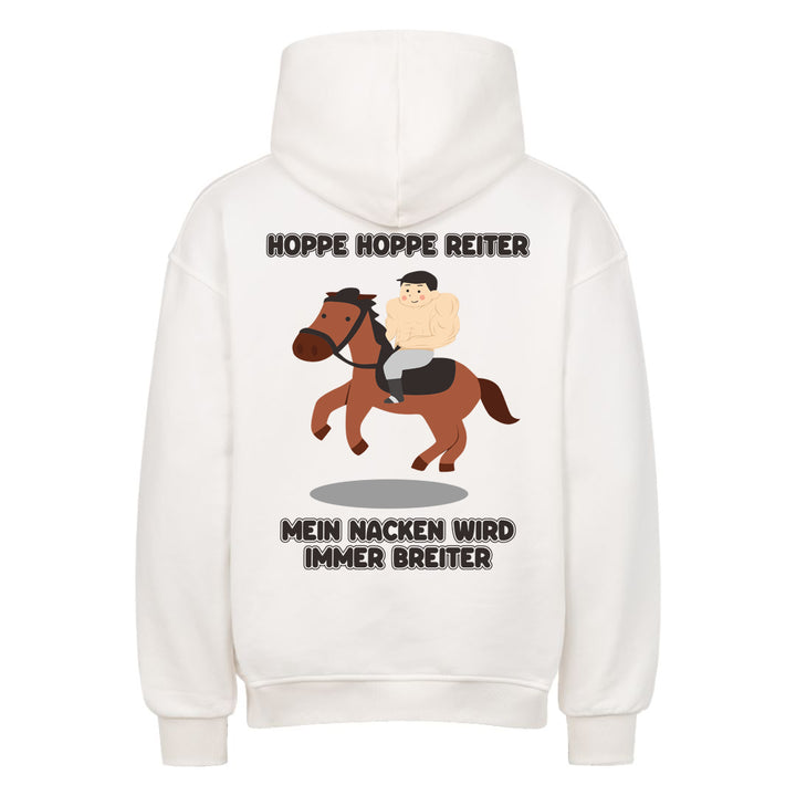 Rider overdimensioneret (backprint) hættetrøje