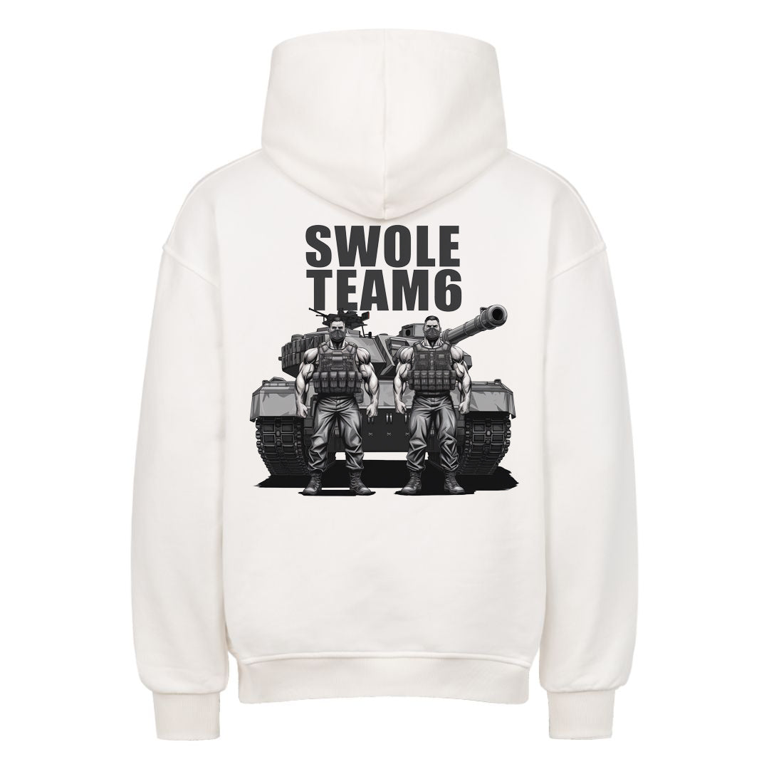 Swole Team 6 Oversized (Back Print) Hoodie