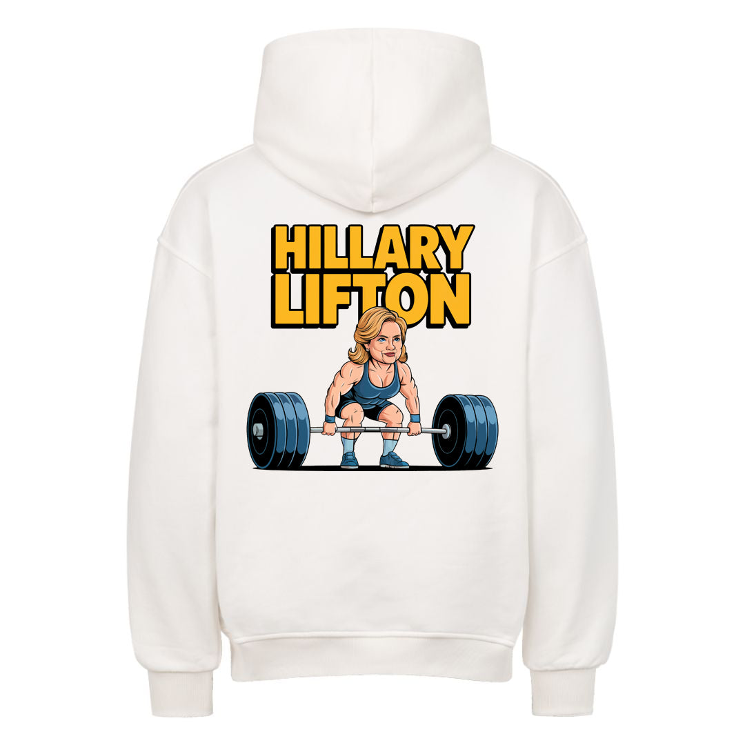 Hillary Clifton Oversized (Back Print) Hoodie