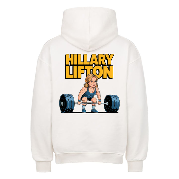 Hillary Clifton Oversized (Back Print) Hoodie