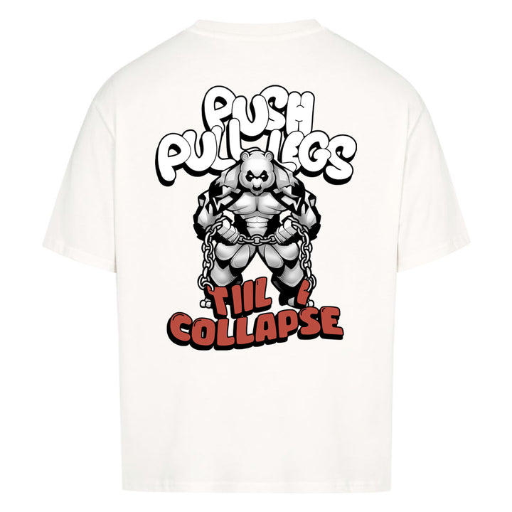 Push,pull,legs Oversized (Backprint) Shirt