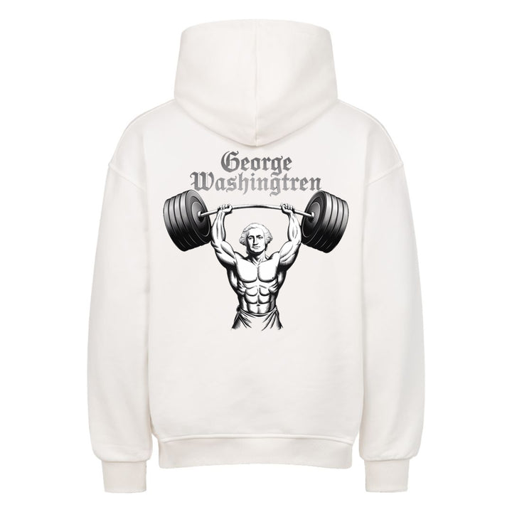 george Washington Oversized (Back Print) Hoodie