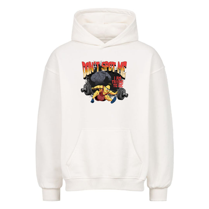 Spot mig ikke overdimensioneret hættetrøje