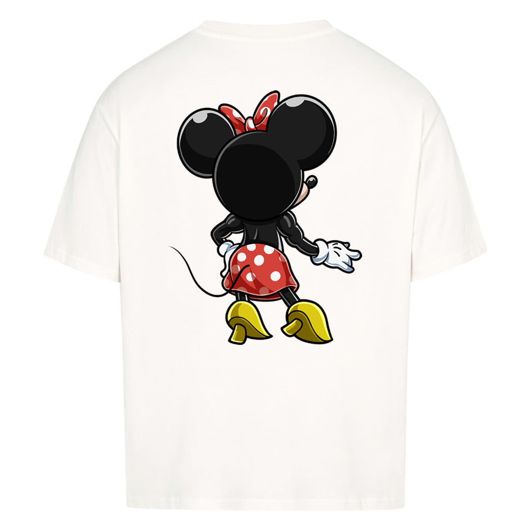 Girl mouse (Backprint) Oversized Shirt
