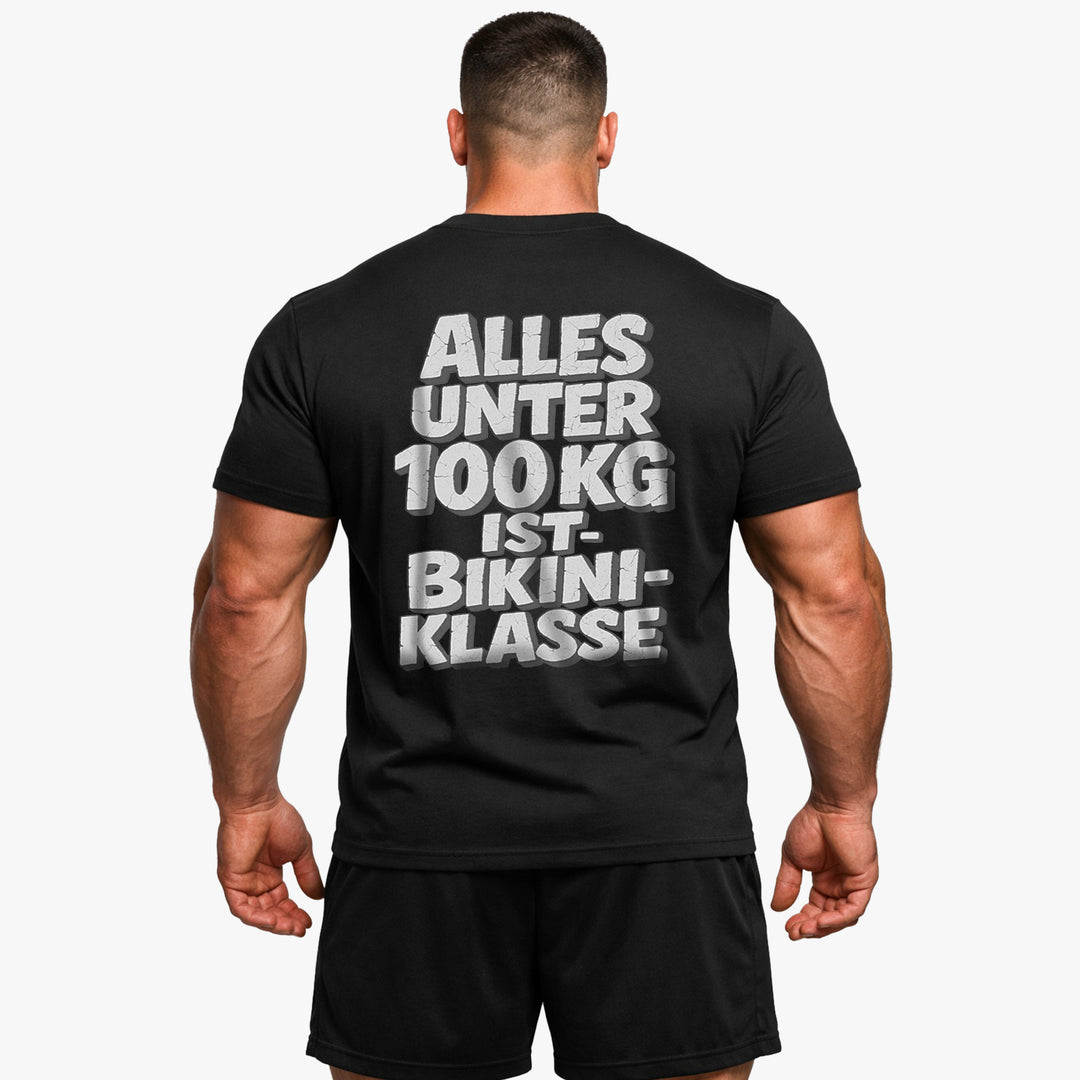 Alt under 100 kg (backprint) t-shirt