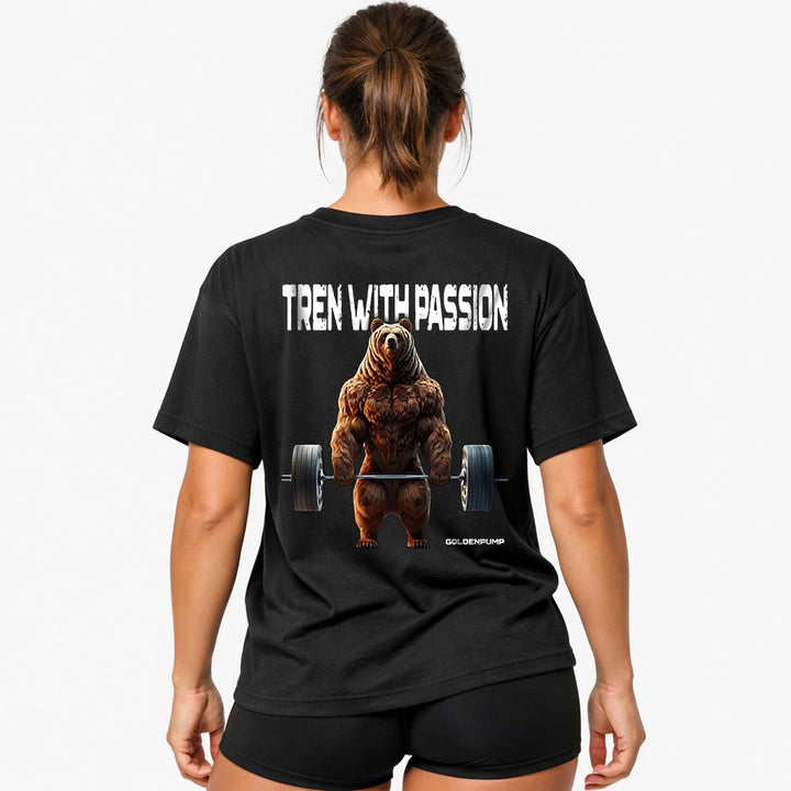 Bear (backprint) Oversized Shirt