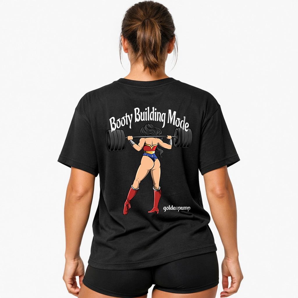 Booty Building (Backprint) Oversized Shirt