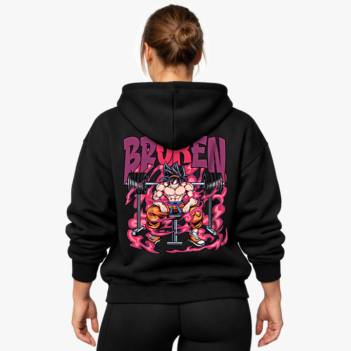Broken Oversized (Backprint) Hoodie