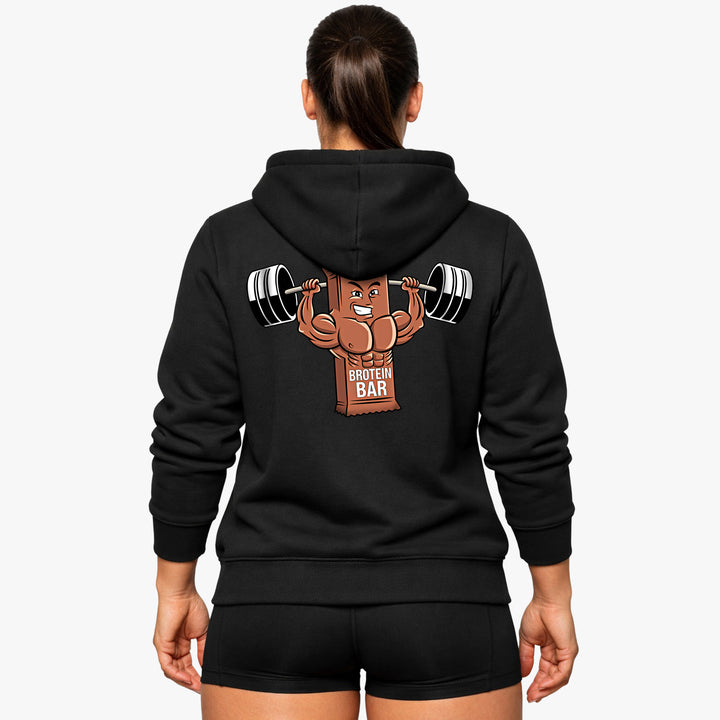 Protein Bar (V2) (Backprint) Hoodie