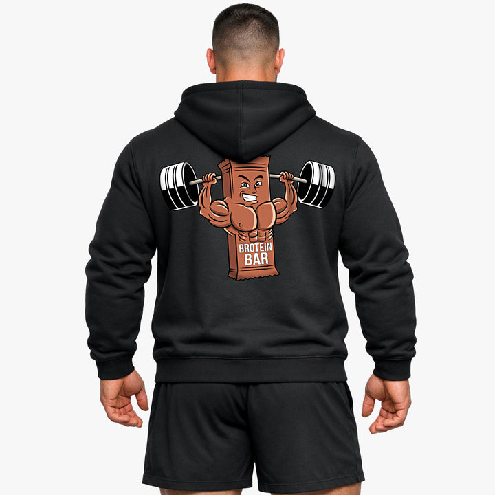 Protein Bar (V2) (Backprint) Hoodie