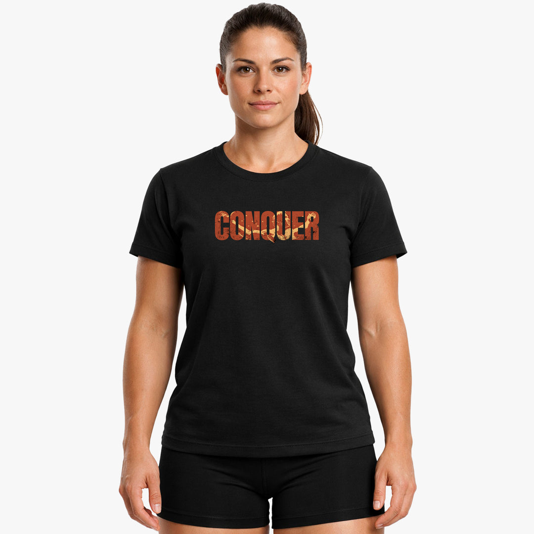 Arbejd hårdere (backprint) T-shirt