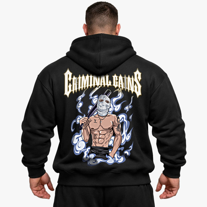Criminal Gains Oversized (Backprint) Hoodie