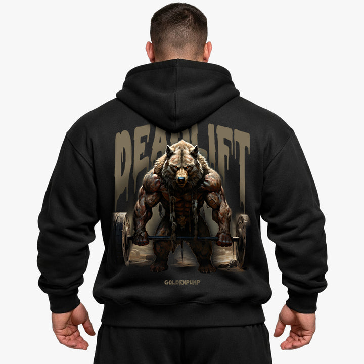 Deadlift Wolf Oversized Hoodie
