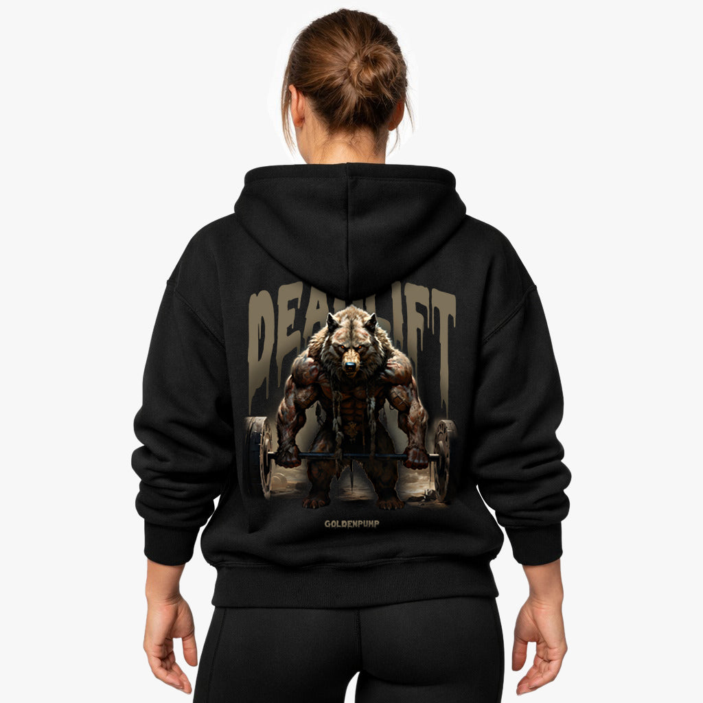 Deadlift Wolf Oversized Hoodie