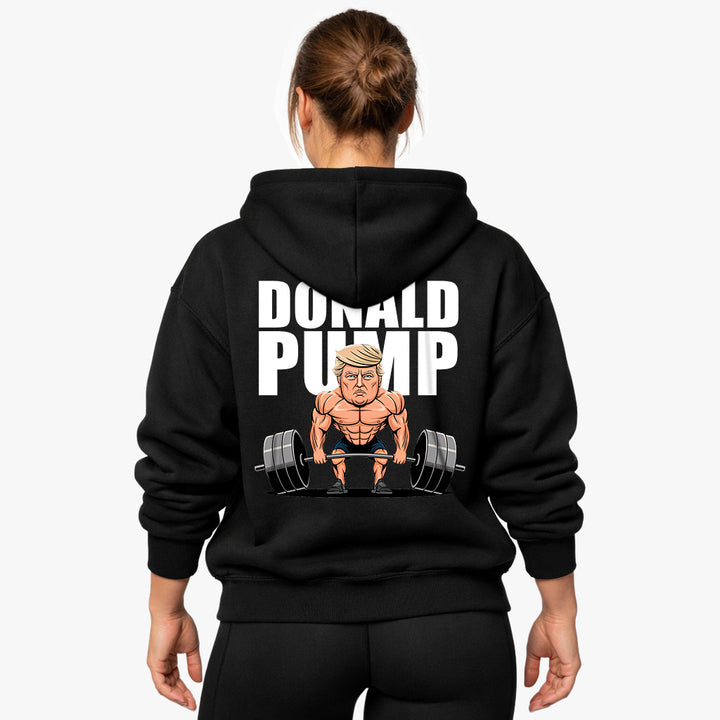 Donald Pump Outized (Backprint) Hoodie